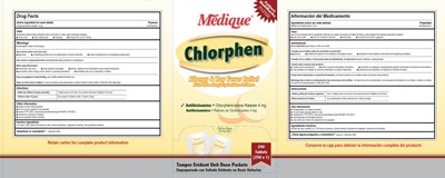 Mdq Chlorphen (Mdq Chlorphen Label 11 13 20 1)